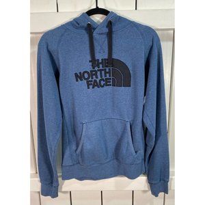 The North Face Hoodie Blue Black Graphic Small